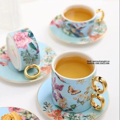 BỘ QUÀ TẶNG TÁCH TRÀ MÙA XUÂN CAO CẤP